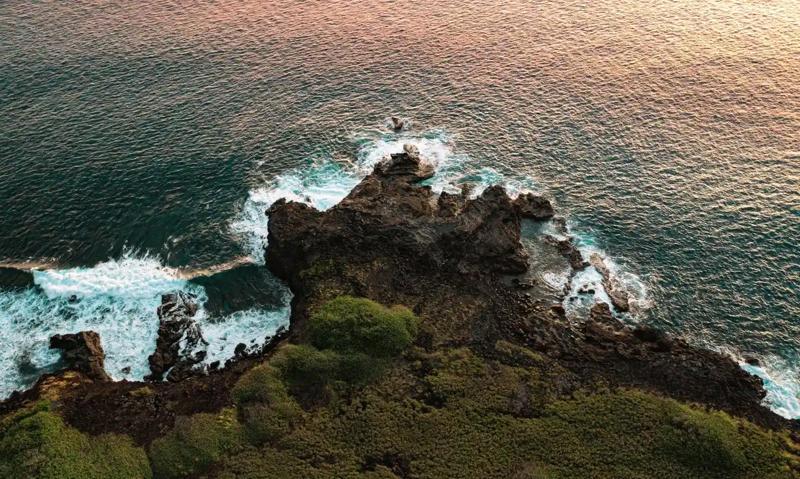 Peisaje de Vis pe Insula Réunion, Teritoriu Francez de Peste Mări în Oceanul Indian