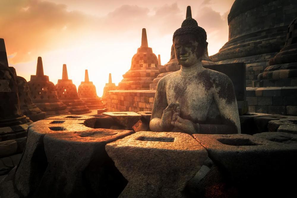 templu istoric Java Indonezia